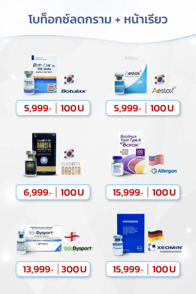 โปรโมชั่นลดกราม+หน้าเรียว