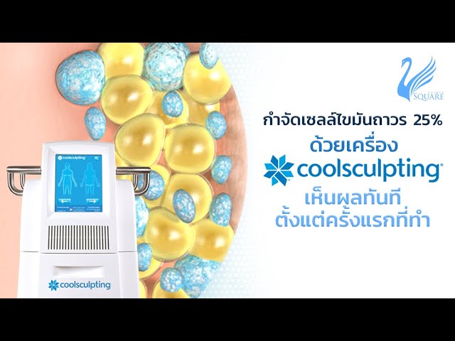 CoolSculpting สลายไขมันด้วยความเย็น กำจัดเซลล์ไขมันถาวร 25%