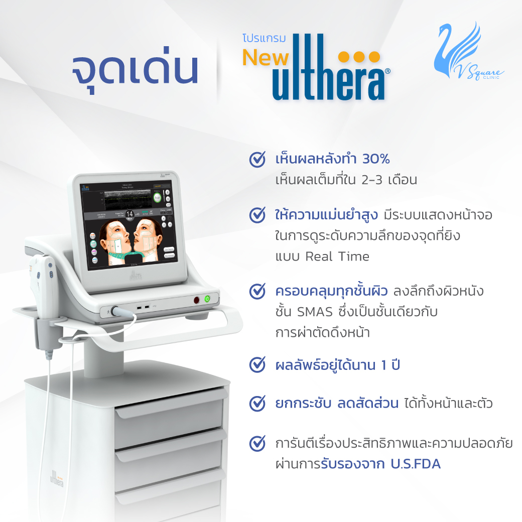 จุดเด่นของ Ulthera
