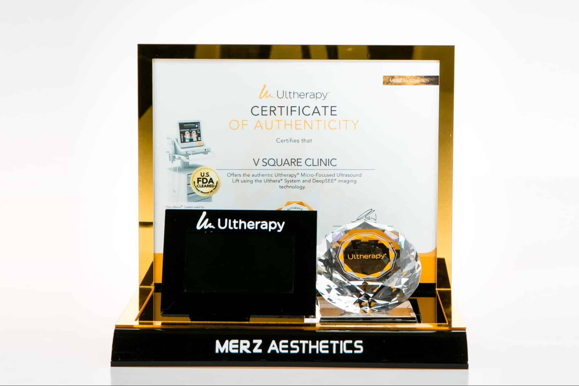 รีวิว ulthera แท้ V Square Clinic