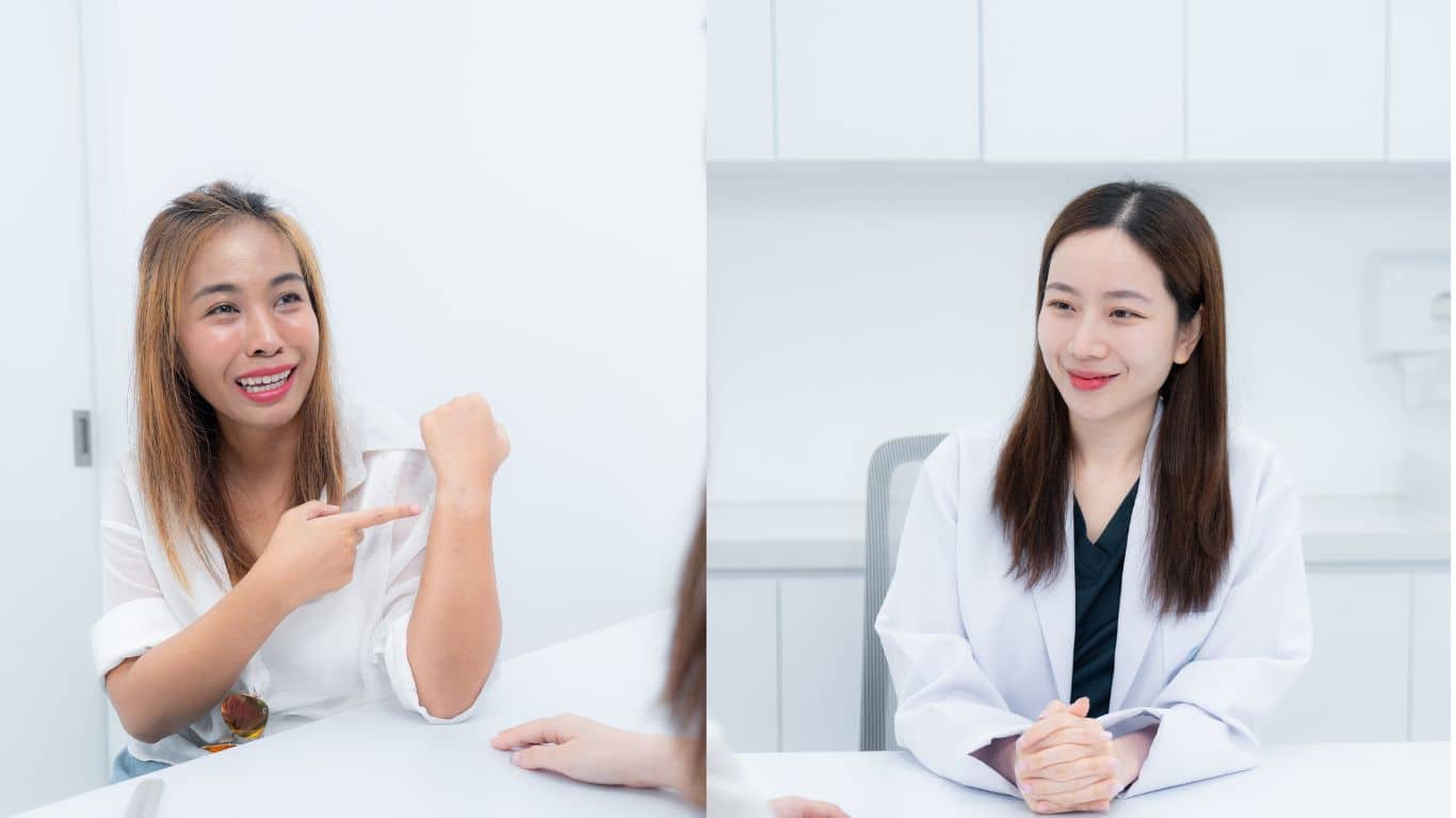 ปรึกษาแพทย์เพื่อประเมินถึงปัญหาผิว_พี่นัตตี้ โดย พญ.เกตวดี เรื่องฤทธิเดช เลข ว.54461