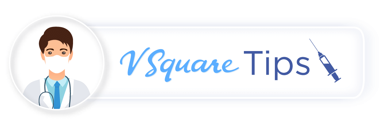 Vsquare tips