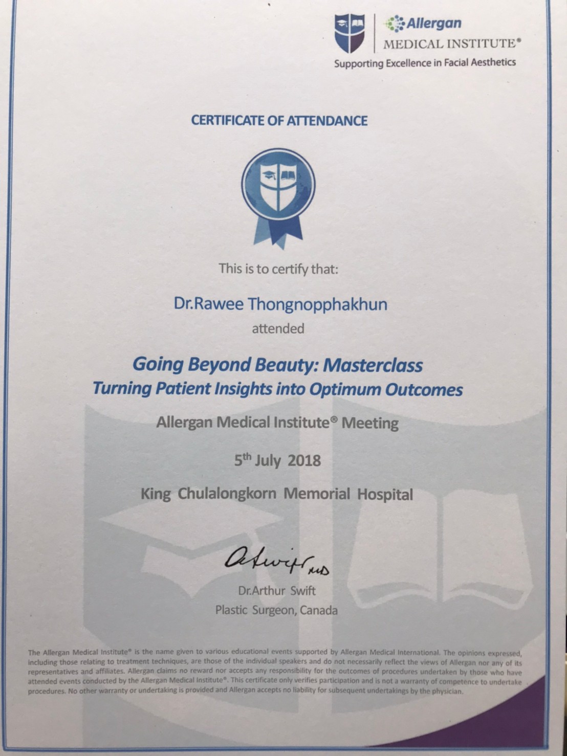 doctor-rawee-thongnopphakhun-certification-and-traning-3