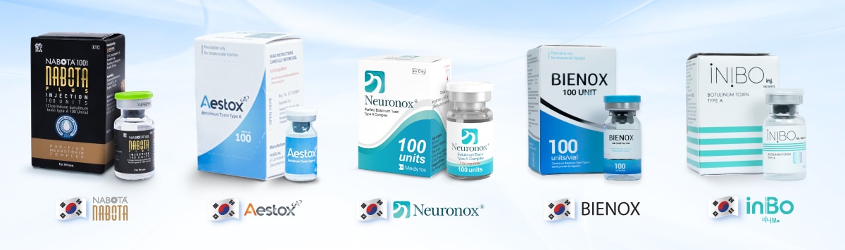 ฉีดโบท็อกเกาหลี มียี่ห้ออะไรบ้าง