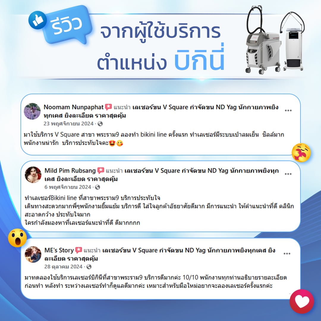 รีวิว เลเซอร์บิกินี่