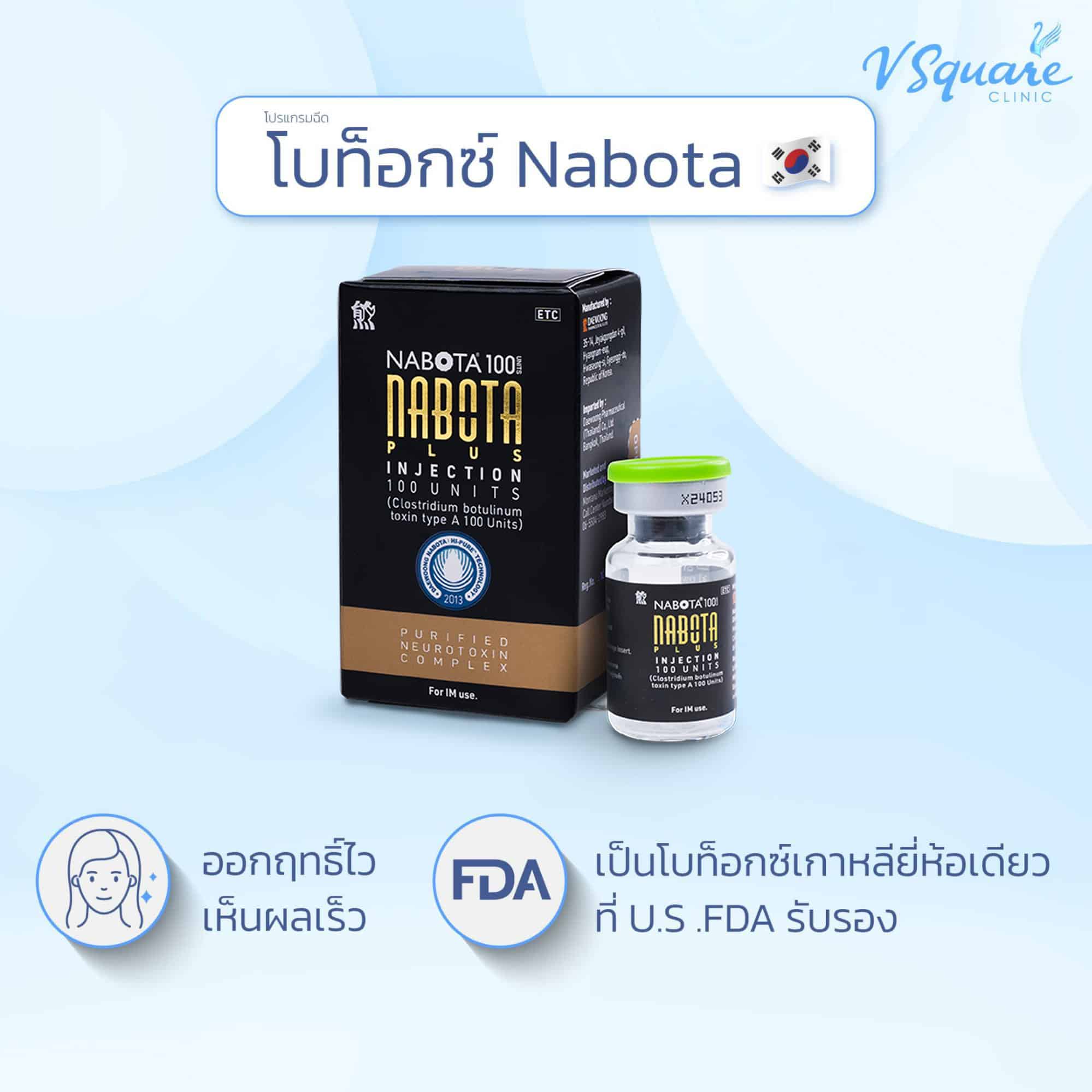 โบท็อกลดกราม Nabota