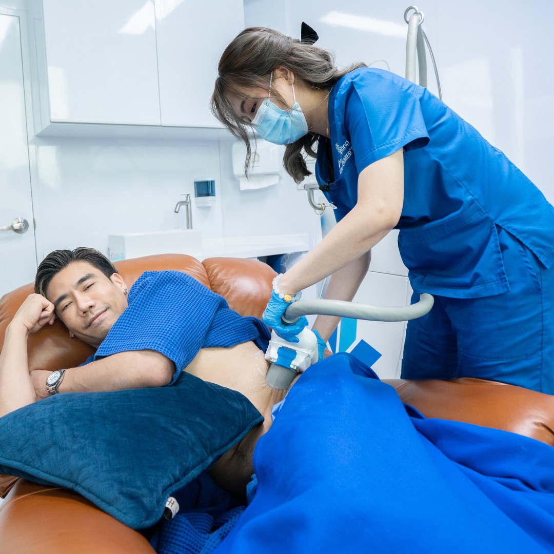 กำจัดไขมันเฉพาะจุดด้วย Coolsculpting