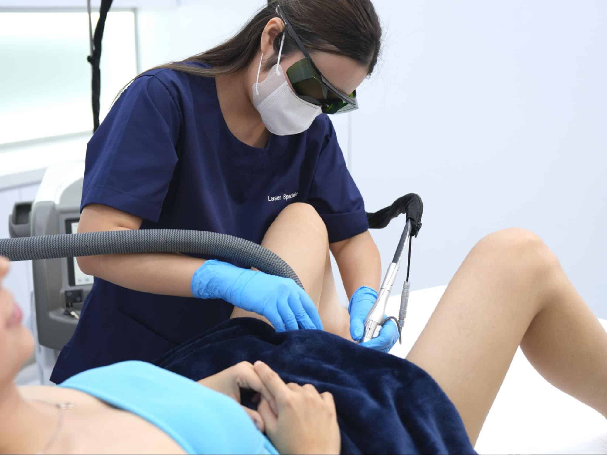 ขั้นตอนการทำเลเซอร์บิกินี่