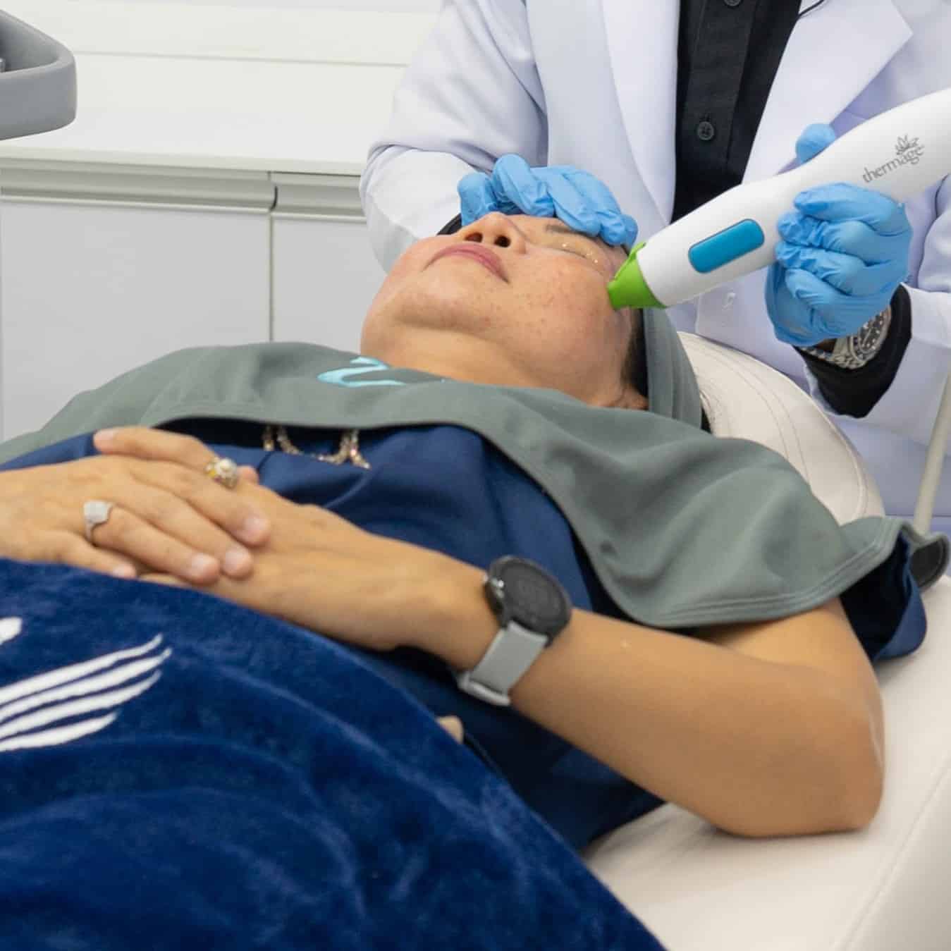 ขั้นตอนทำ Thermage ใต้ตา