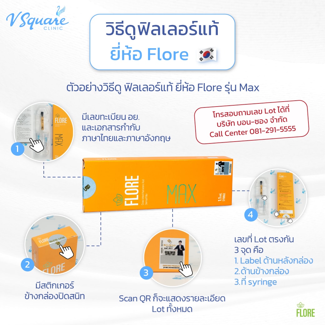 Flore Max ของแท้