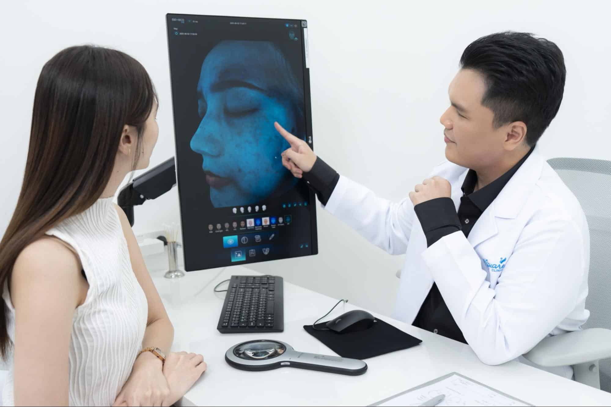 ประเมินใบหน้าก่อน Picosure Pro