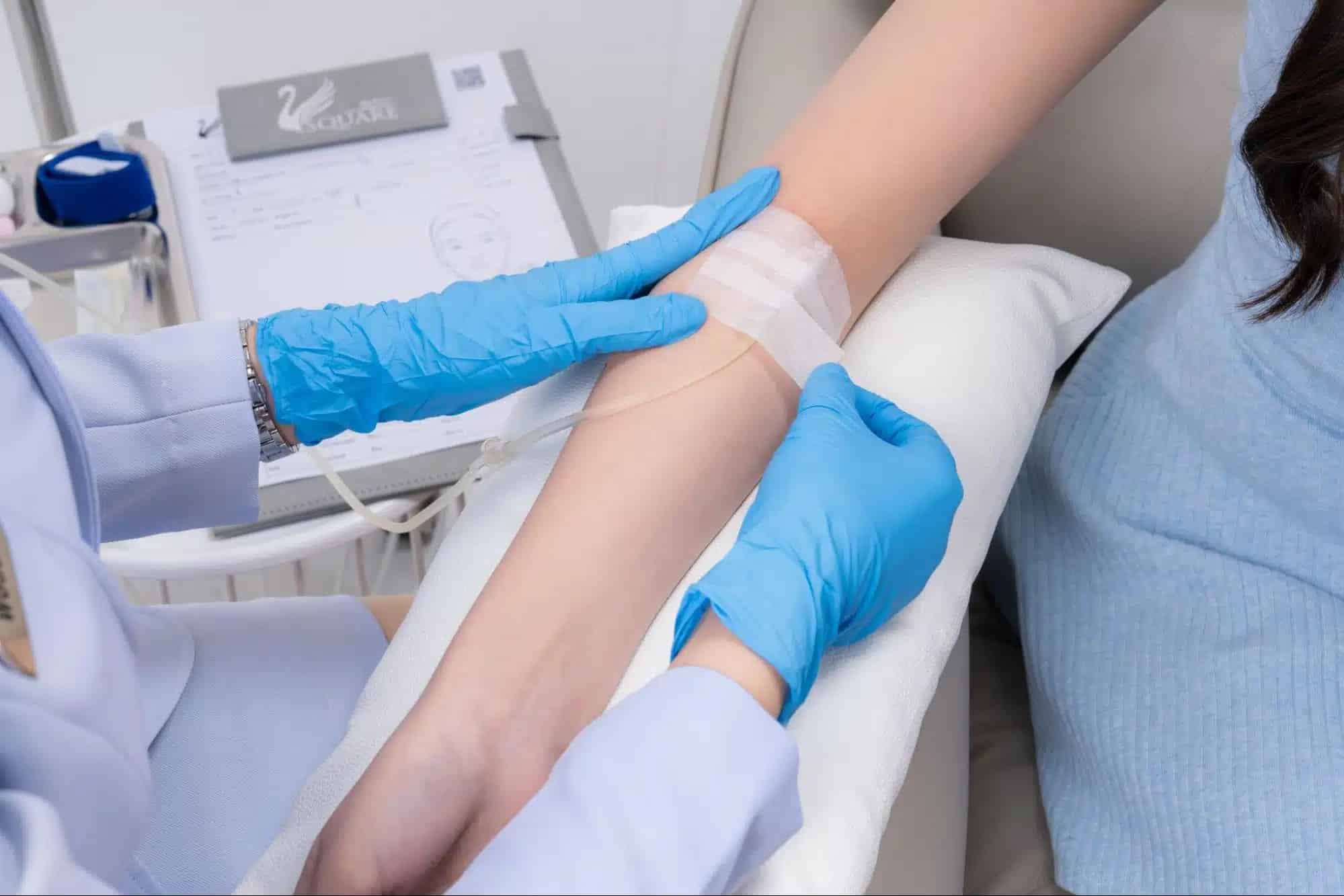 ดริปวิตามินลดปวดหัวไมเกรน