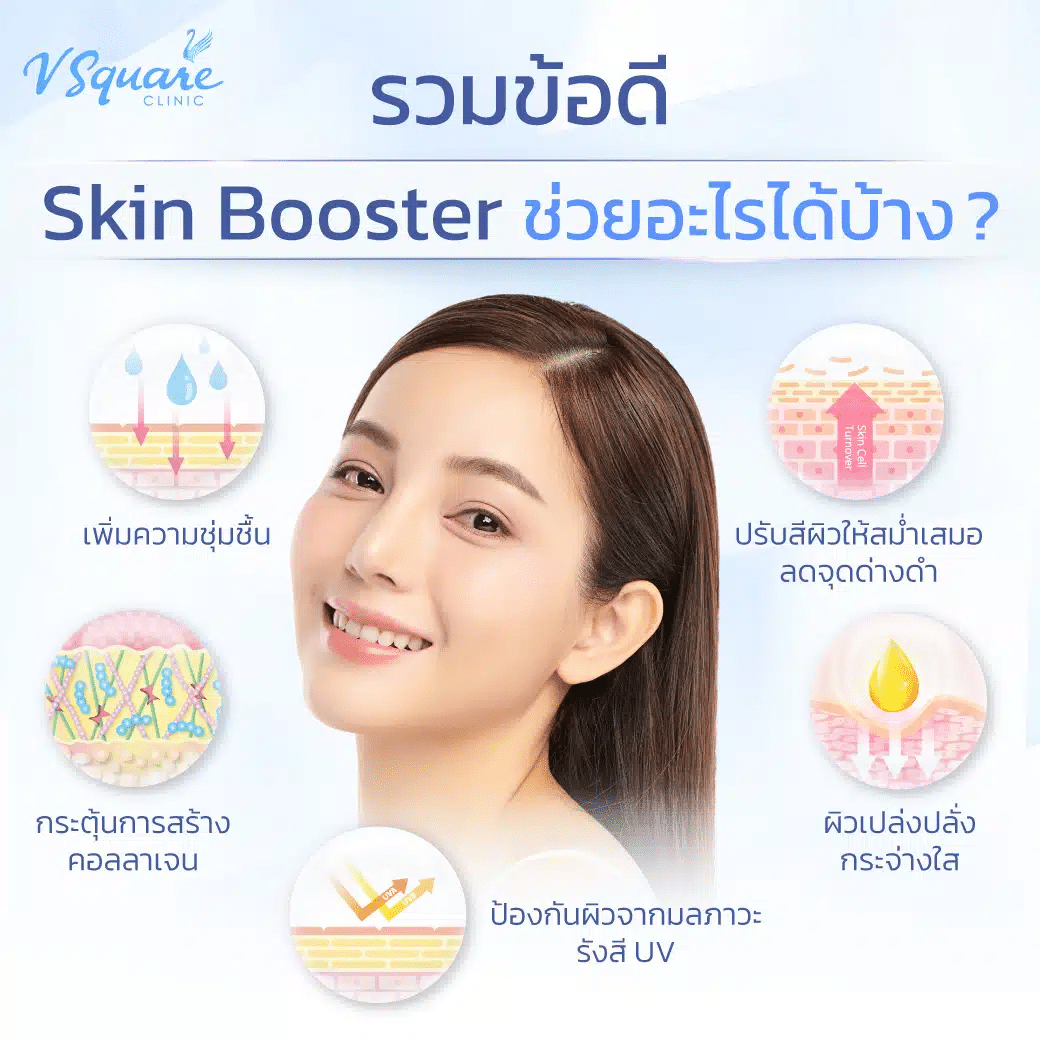 skinbooster บูสต์ผิวกระจ่างใส ดูเปล่งปลั่ง