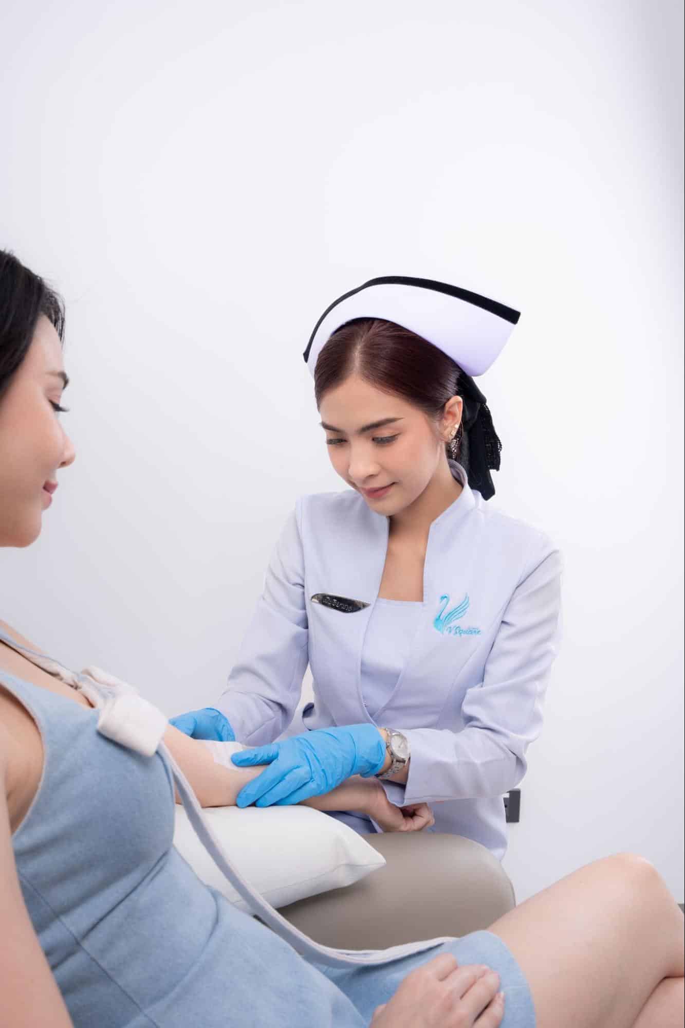 ขั้นตอนดริปวิตามิน B รวม