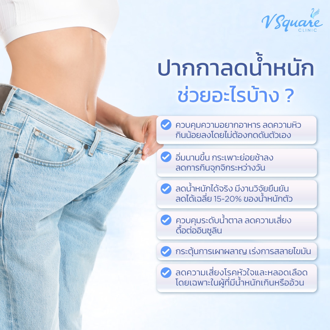 ปากกาลดน้ำหนัก ช่วยอะไร