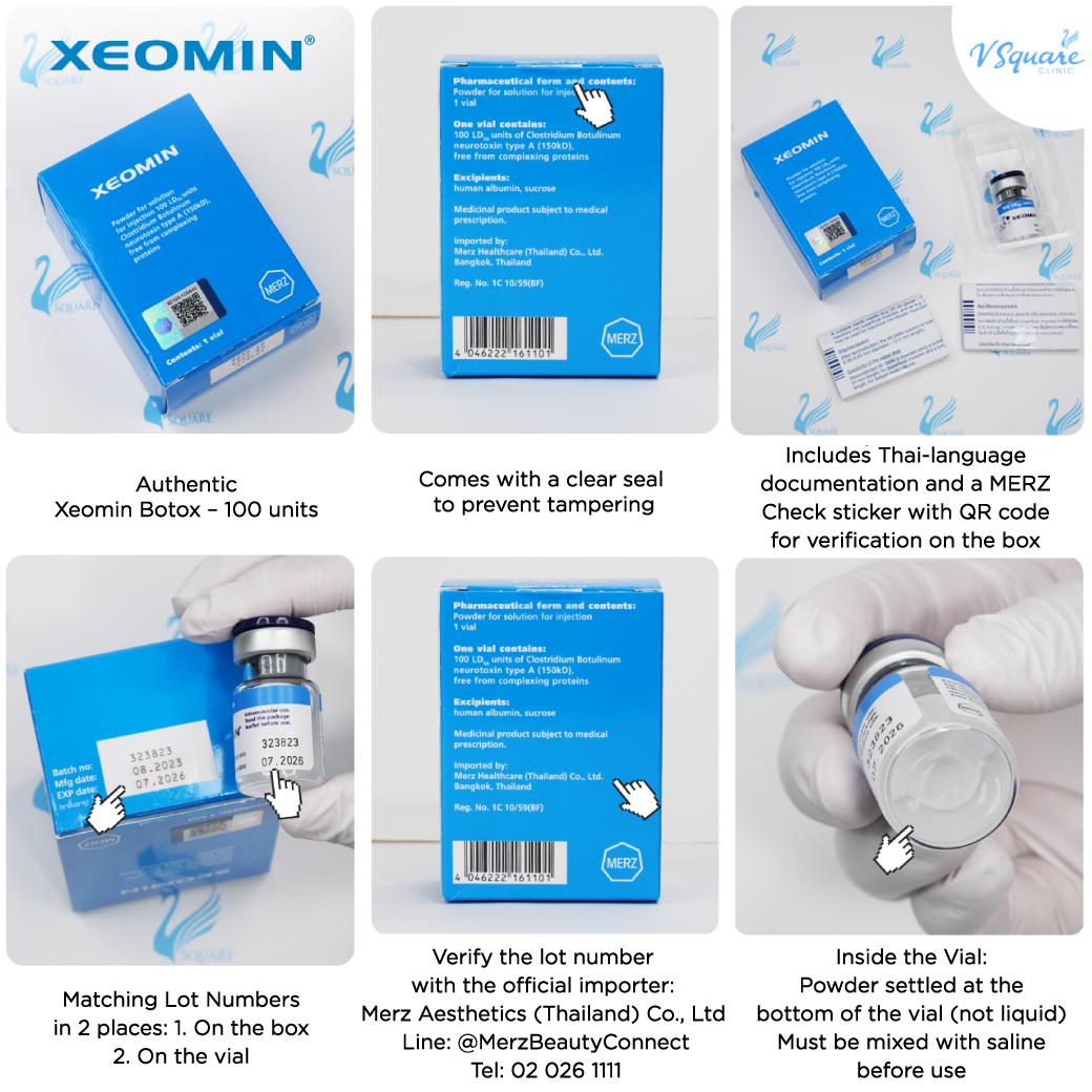 How to Identify Authentic German Xeomin Botox